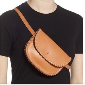 Madewell Tan Leather Crossbody Bag